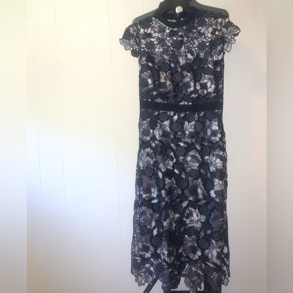 Antonio Melani Navy Flower dress 4